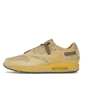 Basket beige marron jaune or de la marque Nike